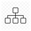Schematic Structure Planning Icon