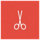 Schere Friseur Cutter Icon