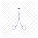 Piercing Schere Werkzeug Icon