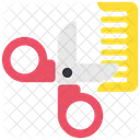 Schere Kamm Schneiden Symbol