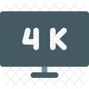 Schermo 4K  Icon