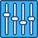 Schieberegler Schaltflache Steuerung Icon