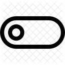 Schieben Umschalten Schieberegler Symbol