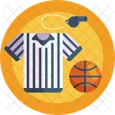 Trikot Pfeife Basketball Symbol