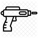 Schiessspiel Liniensymbol Icon