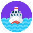 Schiff Kreuzfahrt Wasserfahrzeug Icon