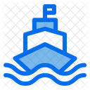 Schiff Fahre Kreuzfahrt Icon