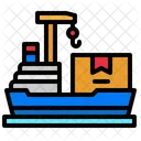Schiffslieferung  Symbol