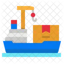 Schiffslieferung  Symbol