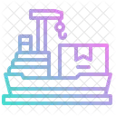 Schiffslieferung  Symbol