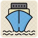 Schiffslieferung  Symbol