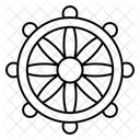 Schiffsrad  Symbol