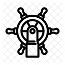 Schiffe Rad Segeln Symbol