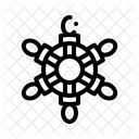 Schiffsrad Maritime Navigation Symbol