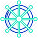 Schiffslenkrad Bootslenkrad Lenkrad Symbol