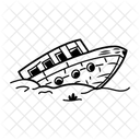 Schiffbruch Katastrophe Ungluck Symbol