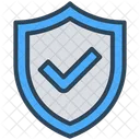 Cyber Sicherheit Schild Icon