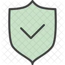 Schild Zuverlassig Quelle Icon