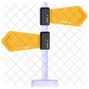 Strassenschild Wegweiser Wegweiser Symbol