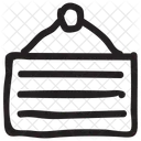 Schild Tafel Zeichen Icon