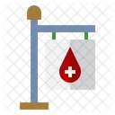 Schild Standort Klinik Symbol