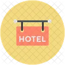 Schild Hotel Hangend Icon