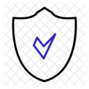 Schildsicherheit Sichere Umgebung Schutzende Umgebung Symbol