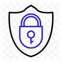 Schildsicherheit Sichere Umgebung Schutzende Umgebung Symbol