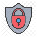 Schildsicherheit Sichere Umgebung Schutzende Umgebung Symbol