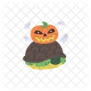 Schildkrote Halloween Kurbis Symbol