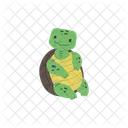 Schildkrote Reptil Vektor Symbol