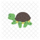 Schildkrote Reptil Vektor Symbol