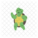 Schildkrote Reptil Vektor Symbol