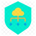 Cloud Daten Netzwerk Symbol