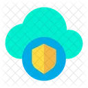 Cloud Schutz Server Symbol