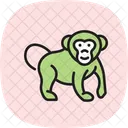 Schimpanse Symbol