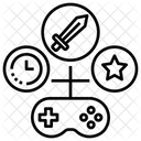 Kampf Modus Moba Symbol