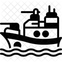 Schlachtschiff Kriegsschiff Krieg Symbol