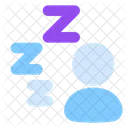 Sleep Benutzer Benutzer AFK Symbol