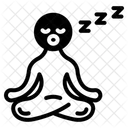Schlafmeditation Schlafhygiene Schlafqualitat Symbol