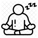 Schlafmeditation Schlafhygiene Schlafqualitat Symbol