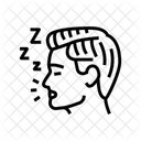 Schlafapnoe  Symbol