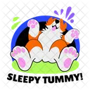 Schlafender Hund Haustier Tier Symbol