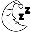 Schlafender Mond  Symbol