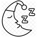 Schlafender Mond  Symbol