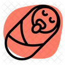 Schlafendes Baby  Symbol