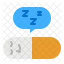 Schlafmedizin Schlaf Schlafen Symbol
