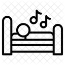Schlafmusik Schlaf Musik Symbol