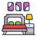 Schlafzimmer  Symbol