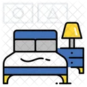 Schlafzimmer Bett Mobel Symbol